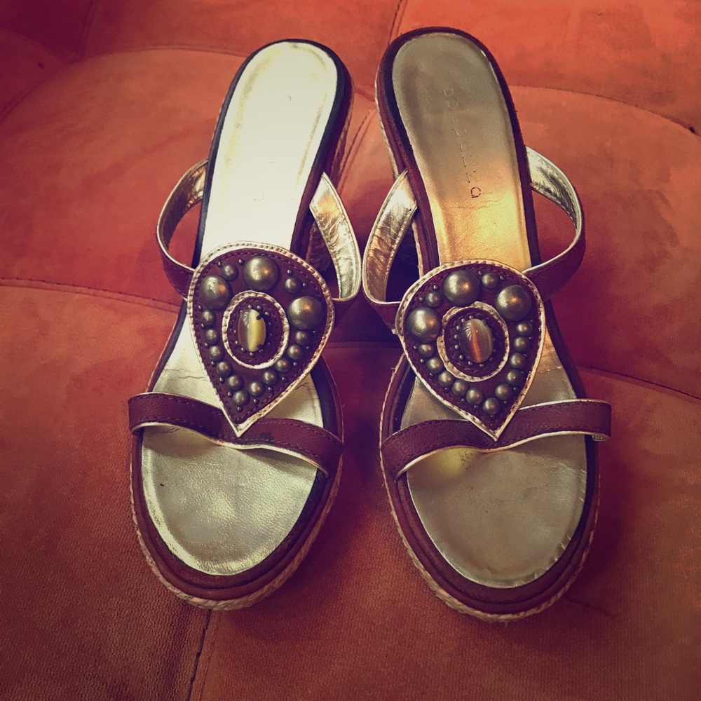 Boho chic heel